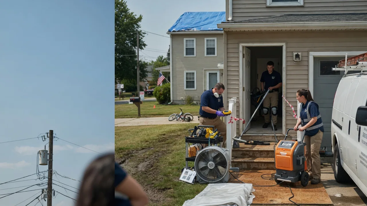 Water Damage Repair in Winnebago, WI near me